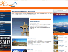 Tablet Screenshot of mountains.travelinos.com